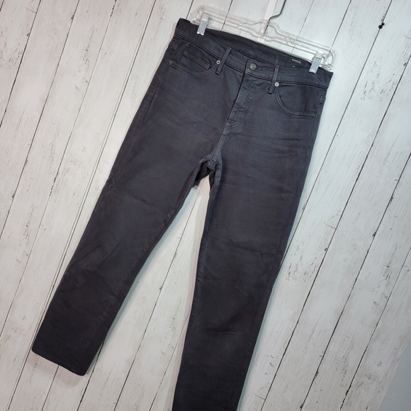 Vince Women's Skinny Crop Cotton Stretch Denim Jeans Slate Gray Size 28. - Picture 2 of 6